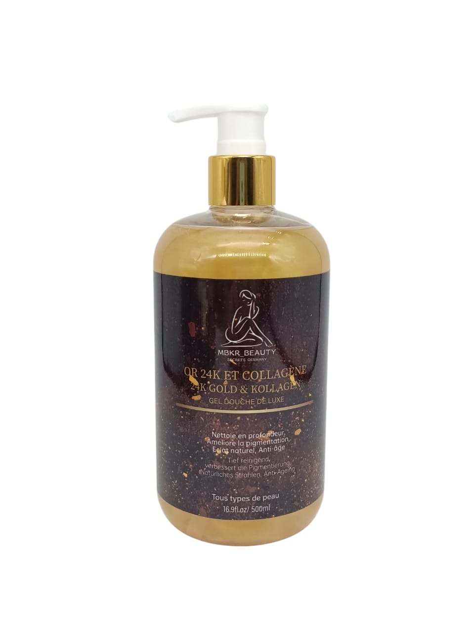 MBKR_Beauty Secrets 24K Gold & Kollagen Luxus Duschgel 500 ml