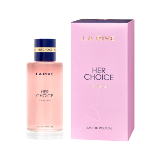 Geschenkset La Rive Her Choice EDP 100ml Parfüm + 100ml Duschgel Geschenk Neu