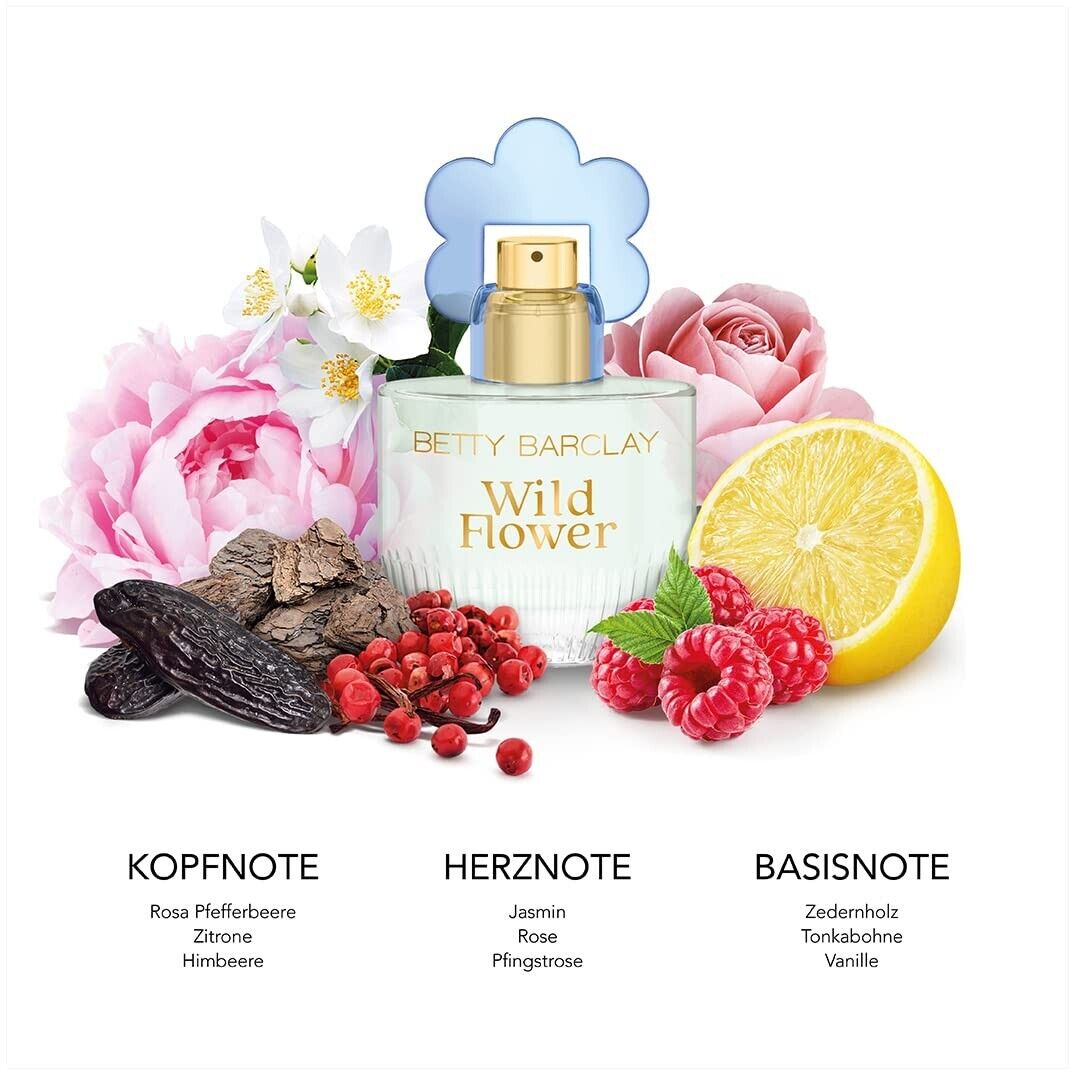 Betty Barclay Wild Flower Eau de Toilette, 20 ml - NEU