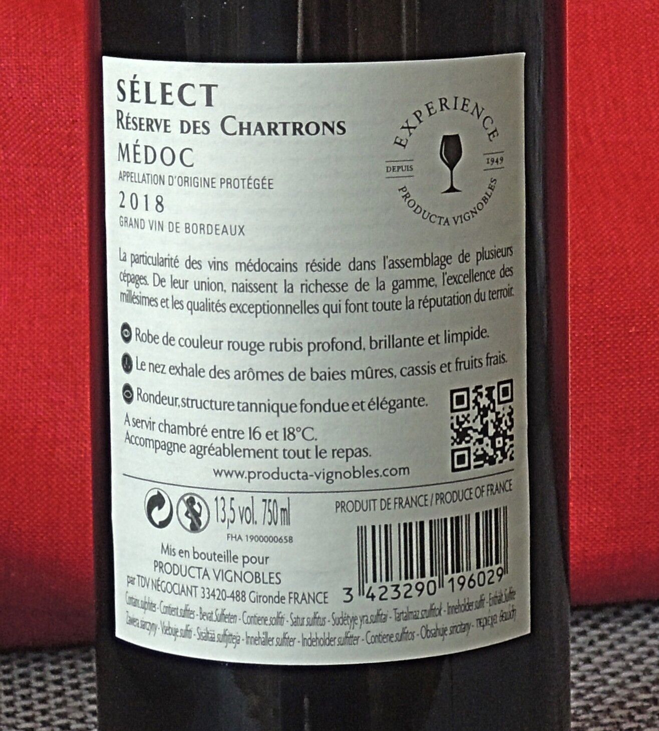 Weinpaket Rotwein 3 x Bordeaux Rothschild 2019 & 3 x Bordeaux MEDOC 2018