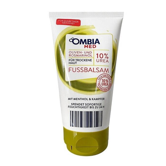 Ombia Med Fußbalsam 10 % Urea mit Oliven- und Rosmarinöl 150 ml NEU