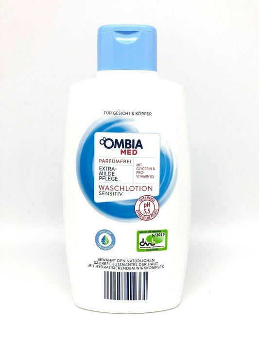 OMBIA Med Waschlotion Sensitiv Parfümfrei 500 ml Neu