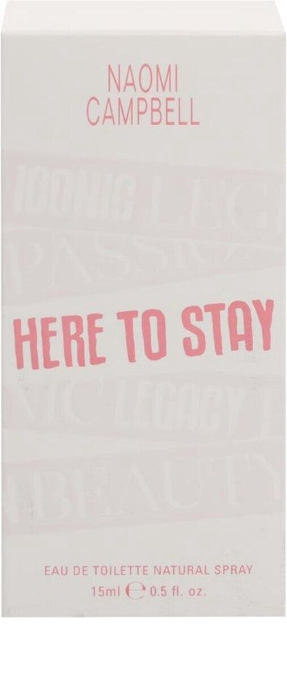 Naomi Campbell Here To Stay Edt Spray 15 ml NEU